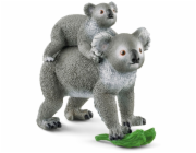 Schleich Wild Life      42566 Koala Mutter mit Baby