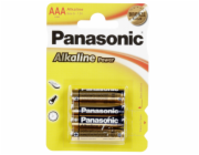 1x4 Panasonic Alkaline Power Micro AAA LR03