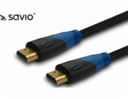 Elmak HDMI kabel - HDMI 1,5 m černý (SAVIO CL-02Z)