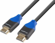 Kabel Lanberg HDMI M/M v2.0 1,8 m 4K Plná měď černá skříňka