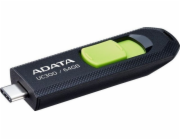 64GB ADATA UC300 USB 3.2 černá/zelená ACHO-UC300-64G-RBK/GN