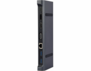 Gembird A-CM-COMBO9-02 notebook dock/port replicator Wired USB 3.2 Gen 1 (3.1 Gen 1) Type-C Grey