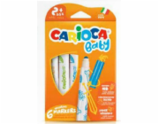 Carioca Maxi Baby fixy, 6 barev (134325)