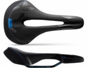 SELLE ITALIA Sedlo SELLE ITALIA X-LAND E-BIKE TM SUPERFLOW L (id match - L3) Manganová duše 7, fibra-tek-Mocha, 275g černo-modrá (NOVINKA)