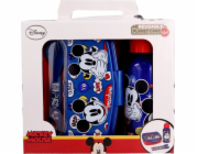 Mickey Mouse Mickey Mouse - sada Lunchbox, 400ml láhev na vodu, příbory