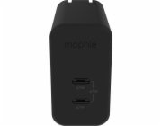 Mophie Charger Mophie Gan Charger Dual Charger s dvojitým USB-C 67W (bílá)