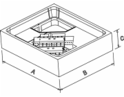 Duravit držák sprchové vaničky (792409000000000)