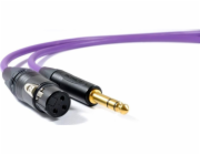 Kabel Melodika Jack 6,3mm - XLR 7m fialový