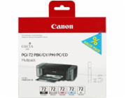 Canon PGI72 (PBK/GY/PM/PC/CO) Sada náhradních barev do tiskárny