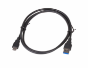 Akyga kabel USB 3.1 type C 1.0m/černá 