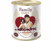 FAMILY FIRST Adult Chicken with beets - Wet dog food - 800 g