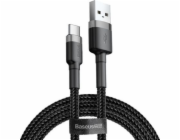 Baseus Cafule kabel USB-C 3A 0,5 m (šedo-černý)