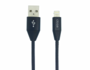 Orsen S31 Lightning Cable 2.1A 1.2m black