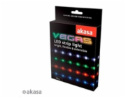 AKASA LED pásek Vegas, Molex 12V napájení, 60cm, modrý