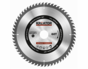 Kreator KRT020424 - Pilový kotouč na dřevo 216mm, 60T