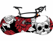 Flexyjoy Flexible universal bicycle cover with storage case  Skulls  FJB744