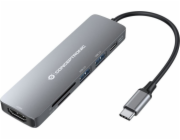 Conceptronic DONN11G 6-in-1 USB-C Adapter