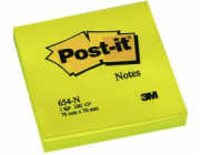 Post-it samolepicí podložka 76x76/100K neonově žlutá (FT510010174)