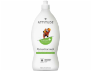 Attitude Attitude, prostředek na mytí nádobí, zelené jablko a bazalka, 700 ml