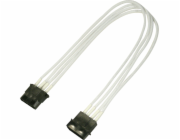 Nanoxia Molex – Molex, 0,3 m, bílá (900400025)