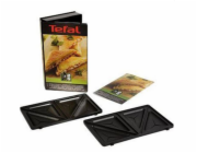 Tefal + kniha (XA800212) Trojúhelníkové sendvičové toustovací desky 