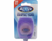 Active Oral Care ACTIVE ORAL CARE_Dental Tape mint voskovaná páska s fluoridem 50 metrů