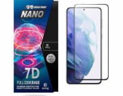 Crong Crong 7D Nano Flexible Glass 9H hybridní sklo proti praskání pro celý displej Samsung Galaxy S21+