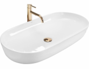 Rea Washbasin Cleo White keramic Washbasin 40x80 cm Rea