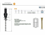 Vrták 515.042.31 Potvrzující vrták. Rozměr 6,4 x 50 mm