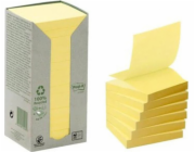 Post-it Ekologická samolepicí podložka POST-IT® (R330-1T), 76x76mm, 16x100 karet, žlutá