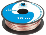 Cabletech CCA reproduktorový kabel 1,5mm 10M