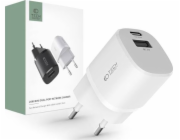 Tech-Protect Charger Tech-Protect C20W Mini 2-Port Network Charger PD 20W QC 3.0 WHITE