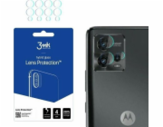 Hybridní sklo pro 3MK pro 3MK čočku chrání Motorola Moto G72 [4 pack] čočka