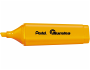 Pentel Flat Highlighter s řezaným špičkou oranžové sl60-f pentel