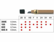 Pentel Pencil Graphite 0,9 mm 50e.9-2B Pentel