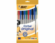 Bic Cristal Original pounch Poence 10sztuk, mix