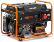 Daewoo GDA 7500E-3 engine-generator 6000 W 30 L Petrol Orange Black