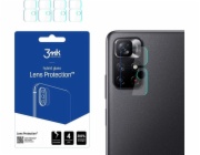 Hybridní sklo 3MK pro objektiv fotoaparátu 3MK Ochrana objektivu Xiaomi Redmi Note 11S 5G/11T 5G [4 BALENÍ]