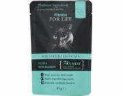 Fitmin 85G Sachet for Life Sterilizovaný losos