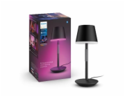 Philips Hue Go Table Lamp Akku black White Color Ambiance