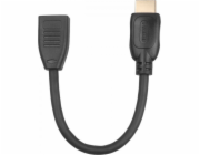 TB Touch HDMI M - HDMI F Adapter, 15 cm., v2.0