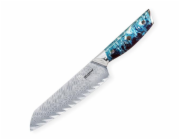 Nůž Dellinger Santoku Blue 170 mm Resin Future