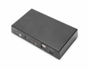 DIGITUS KVM-Switch 2-Port 4K30Hz,USB-C/USB/HDMI in/out