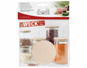 WECK Wooden Lid 60mm Beech