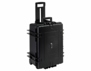 B&W Outdoor Case Type 6800 black, foam 6800/B/SI