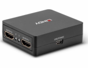 2 Port HDMI Splitter 18Gbps, kompakt