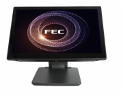 Dotykový monitor FEC XM-3015 15" LED LCD, PCAP, USB, VGA/HDMI, bez rámečku, stojan XPPC, černo-stříbrný