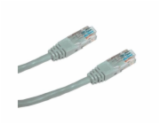 DATACOM Patch kabel UTP CAT5E 20m (x) šedý křížený