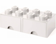 LEGO Room Copenhagen Brick Drawer 8 kontejner bílý (RC40061735)