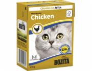 BOZITA Fresh Menu Chicken in jelly - mokré krmivo pro kočky - 370g